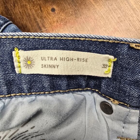 Women's Happy x Nature "Ultra High-Rise Skinny" Denim Jeans | Size 32 - Picture 9 of 10